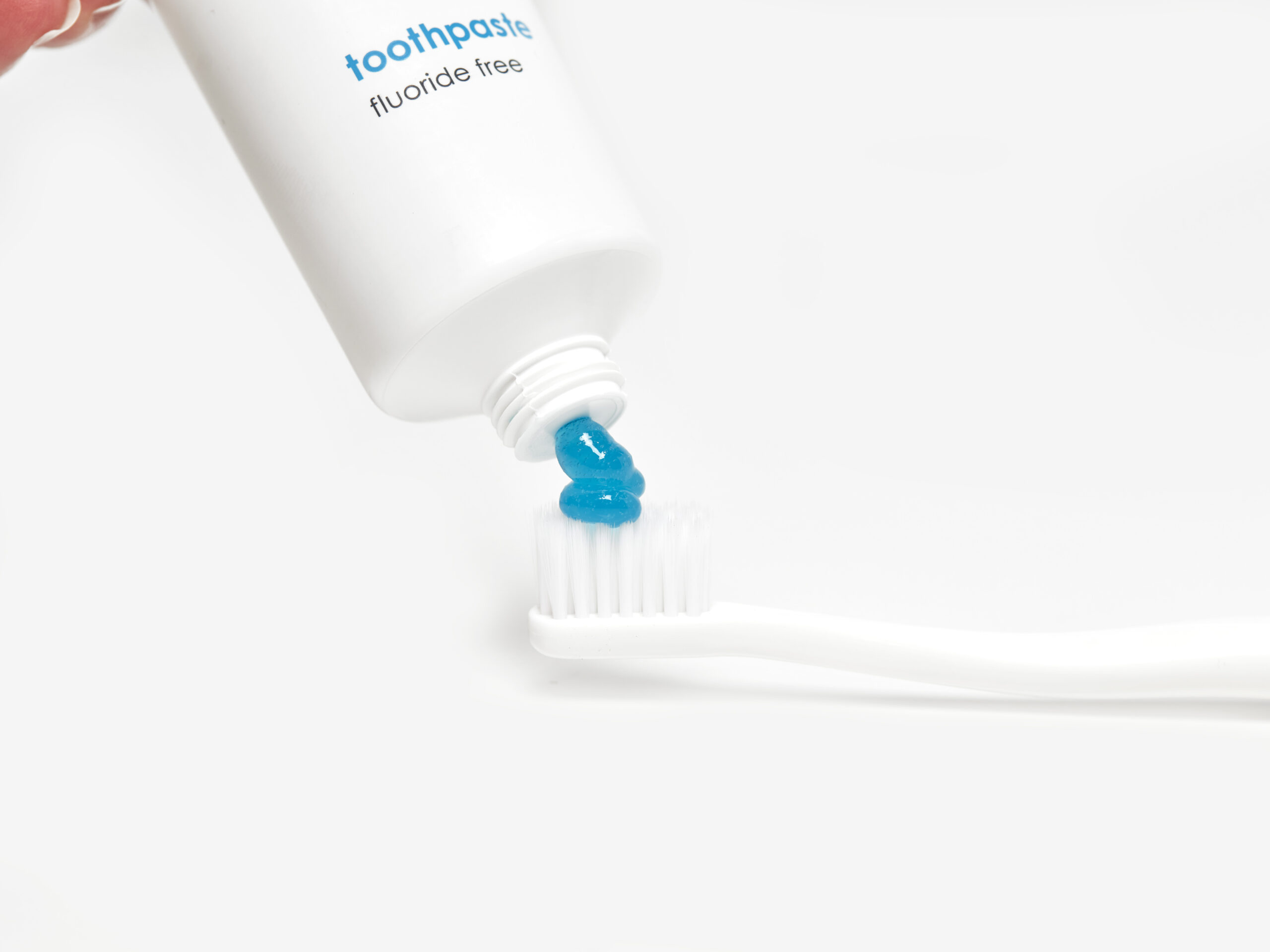 Close up NEW surgical toothbrush